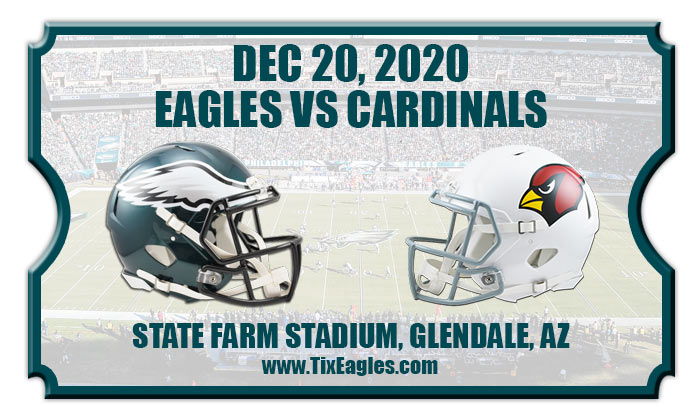 Philadelphia Eagles vs Arizona Cardinals Football Tickets | 12/20/20