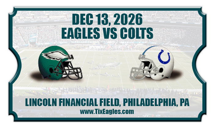 2026 Eagles Vs Colts