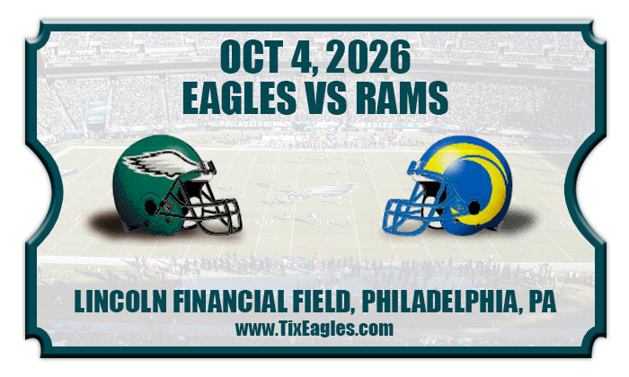 2026 Eagles Vs Rams