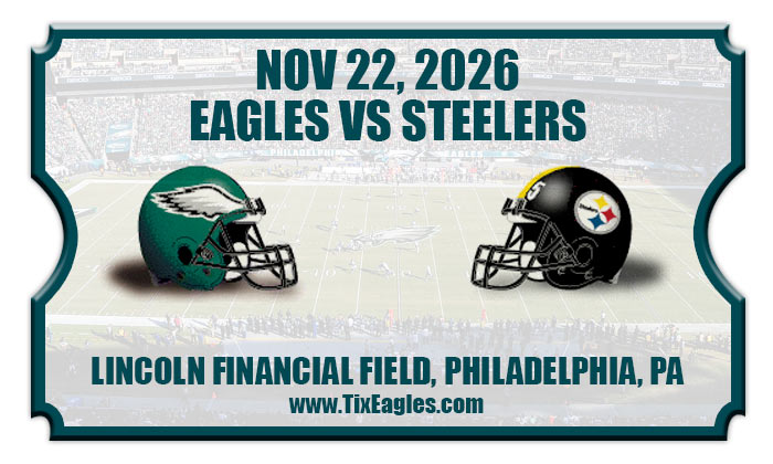 2026 Eagles Vs Steelers