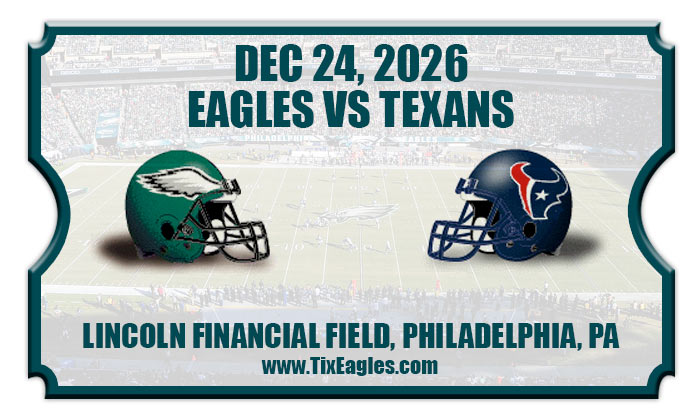 2026 Eagles Vs Texans